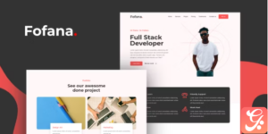 Fofana - Personal Portfolio Template