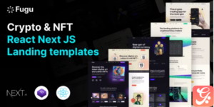 Fugu - NFT & Crypto React Next js Template