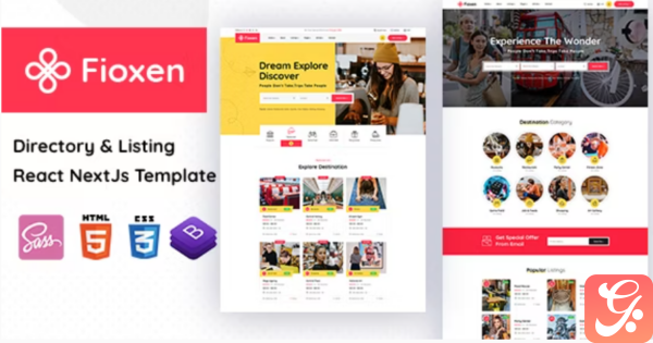 Fioxen React Next Directory Listings Template