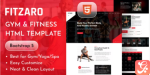 Fitzaro - Gym & Fitness HTML Template