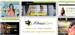 Fitness Care - Gym and Sports HTML5 Template