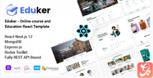 Eduker - React Next JS Education Template