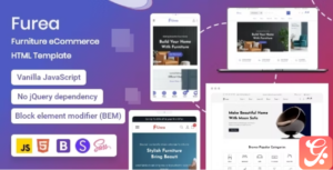Furea - Furniture eCommerce HTML Template