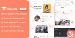 Educato - Online Education HTML Template