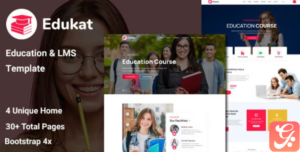 Edukat - Education and LMS Template
