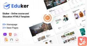 Eduker – Online Course & Education HTML5 Template