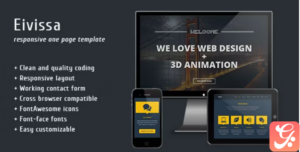Eivissa - Responsive One Page Template