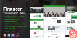 Financer - Consulting & Business Template