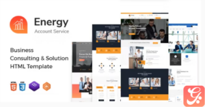 Energy - Business Consulting HTML Template