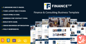 Finance Top - Consulting & Business Template