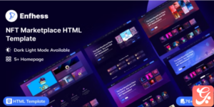 Enfhess - NFT Marketplace HTML Template