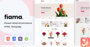 Fiama - Flower & Florist Shop Bootstrap Template