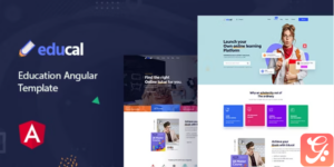 Educal - Course and Education Angular Template