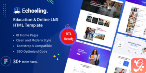 Echooling - Education HTML Template