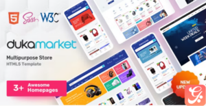 Duka Market - Multipurpose eCommerce Template