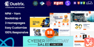 Dustrix - Construction & Industry React Template