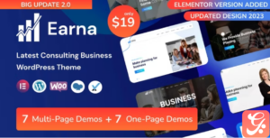 Earna - Consulting Business Template