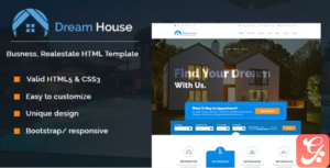 Dream House | Real estate HTML template