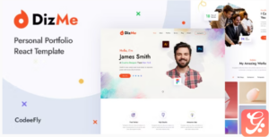 Dizme - Personal Portfolio React Nextjs Template