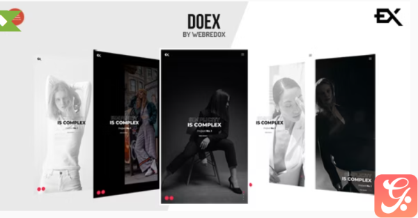 Doex Creative Portfolio WordPress Theme