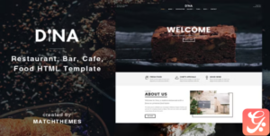 Dina - Dining Restaurant Cafe Template