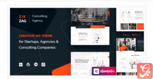 ZikZag – Consulting & Agency WordPress Theme 1.2.8