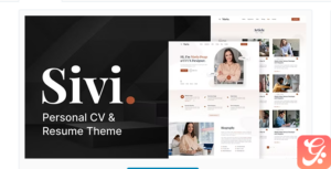 Sivi - Personal CV/Resume Theme 1.1