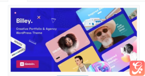 Billey - Creative Portfolio & Agency Elementor WordPress Theme 1.8.1