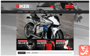 Biker PrestaShop Theme