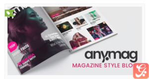 Anymag – Magazine Style WordPress Blog 2.8.7