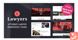 Lawyers - Attorney Law Consulting Theme 4.5.4