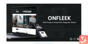 Onfleek - AMP Ready and Responsive Magazine Theme 3.5