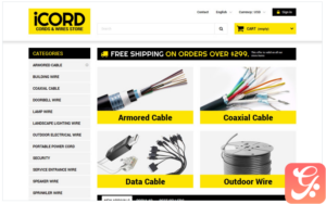 Cords Wires Store PrestaShop Theme