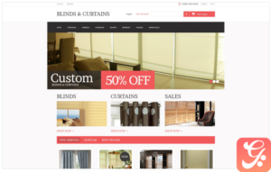 Curtains Store PrestaShop Theme