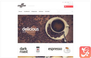 Coffee Maniacs PrestaShop Theme