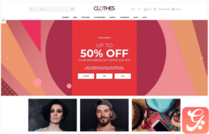Clothes - Brand Apparel Store Clean Bootstrap Ecommerce PrestaShop Theme