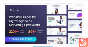 Affirm - Marketing & Digital Agency WordPress Theme 3.0.12