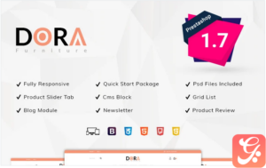 Dora Furniture Shop PrestaShop Theme