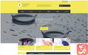 Contact Lens Technology PrestaShop Theme