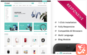 Cheap - Electronic PrestaShop Theme