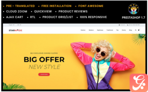 Starmode Accessories Store PrestaShop Theme