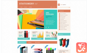 Stationery and Paper PrestaShop Theme