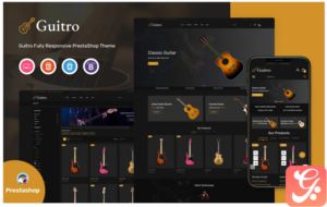 Guitro - Music PrestaShop Template