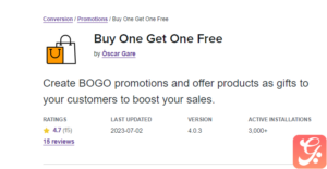 Woocommerce Buy One Get One Free 5.3.3