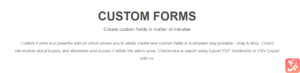 Tickera – Custom Forms 1.2.5.9