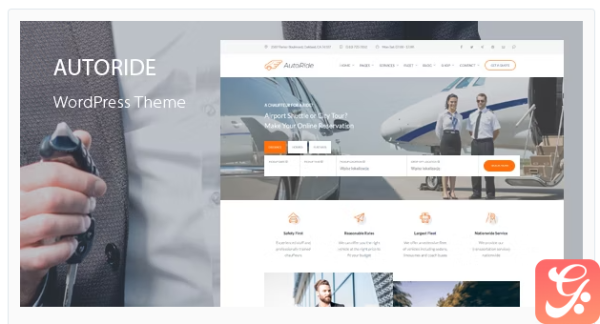 AutoRide – Chauffeur Limousine Booking WordPress Theme 2.1