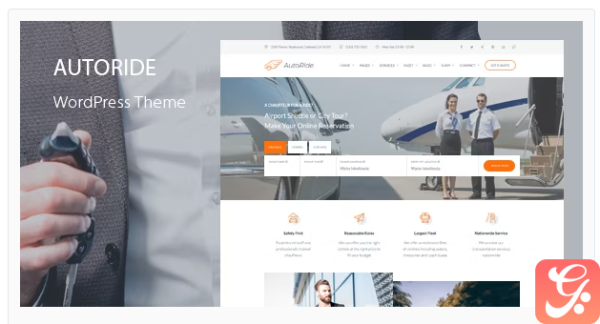 AutoRide %E2%80%93 Chauffeur Limousine Booking WordPress Theme