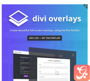 Divi Overlays Wordpress plugin with original license key Activation for lifetime