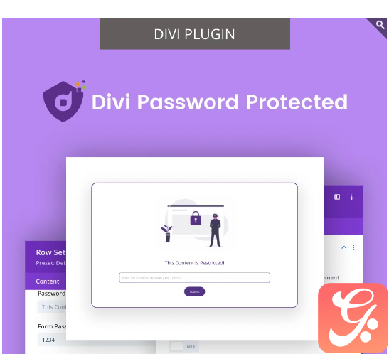 Divi Password Protected Wordpress plugin with original license key Activation for lifetime
