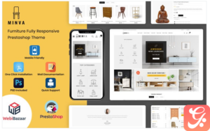 Minva - Furniture PrestaShop Template